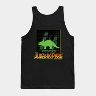 Ingen Files #03 (Triceratops) - Jurassic Park Tank Top